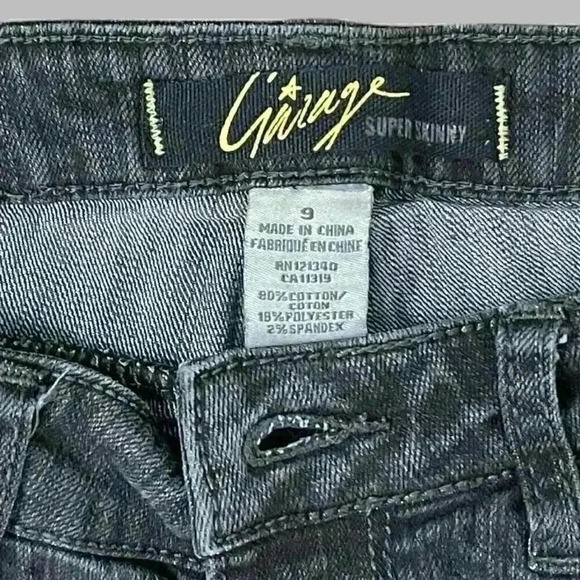 GARAGE Super Skinny women's jean ~ size 9 - Picture 7 of 7